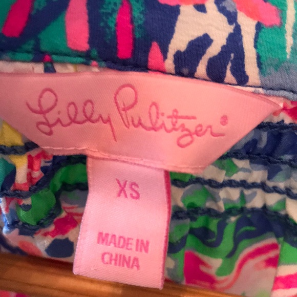 🎉SALE Lilly Pulitzer Elsa Top XS Dancing On Deck